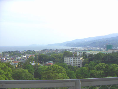 天守閣からの風景